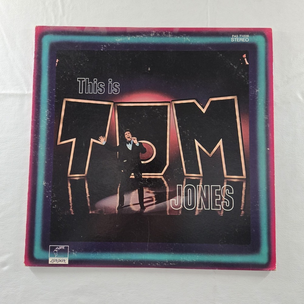 Tom Jones This Is Tom Jones Vinyl LP Record Album PAS 71028 1969 VG+ Tested